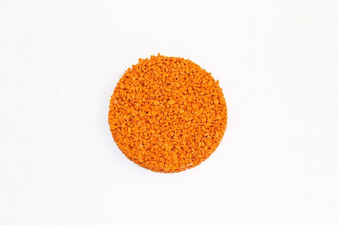 Крошка EPDM | ЭПДМ оранжевая, фракция 0,6-1,5 мм