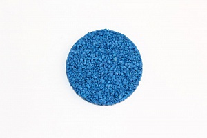 Резиновая крошка EPDM | ЭПДМ синяя, фракция 2-4 мм