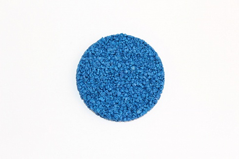 Резиновая крошка EPDM | ЭПДМ синяя, фракция 1,5-3,5 мм