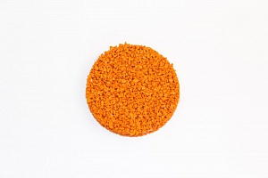 Резиновая крошка EPDM | ЭПДМ оранжевая, фракция 2-4 мм